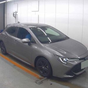 2022 Toyota Corollasport gray gasoline used car Japan export