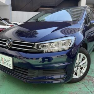 2024 Volkswagen Golf Touran blue gasoline used car Japan export