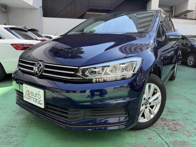 Ref:AUX-24892852 VOLKSWAGEN GOLF TOURAN 2024 1 2024 Volkswagen Golf Touran blue gasoline used car Japan export