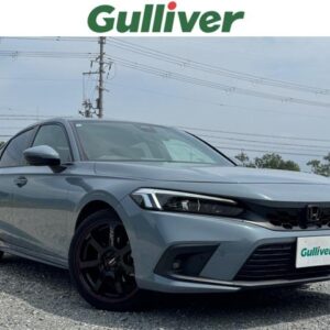 2024 Honda Civic gray gasoline used car Japan export