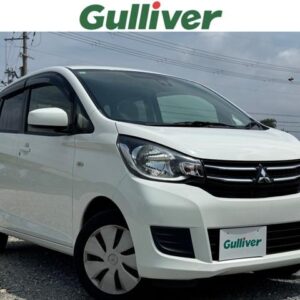 2018 Mitsubishi Ek Wagon white gasoline used car Japan export