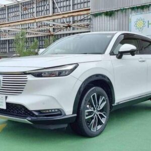 2021 Honda Vezel pearl hybrid used car Japan export