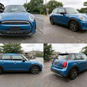 2021 Mini Mini blue diesel used car Japan export