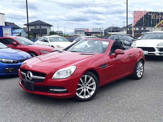 Ref:AUX-24897493 MERCEDES BENZ SLK 2012 1 2012 Mercedes Benz Slk red gasoline used car Japan export