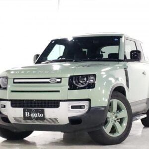 2023 Land Rover Defender green gasoline used car Japan export