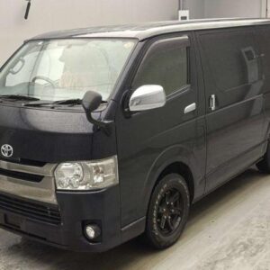 2016 Toyota Regius Ace Van black diesel used car Japan export