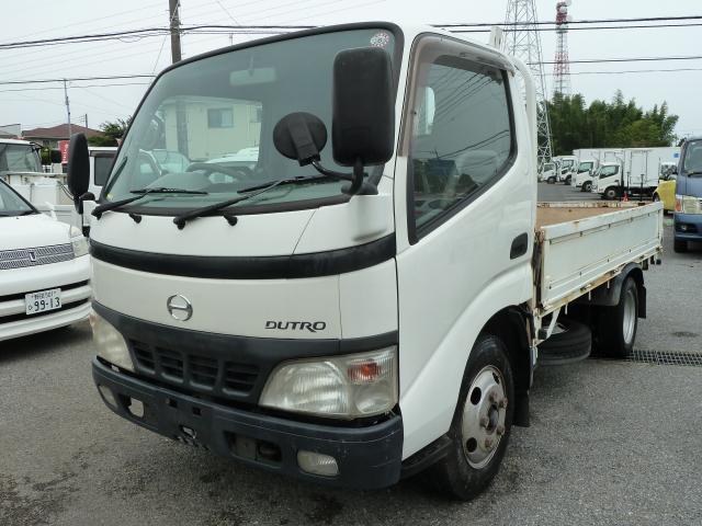 Ref:AUX-24897621 HINO DUTRO 2005 1 2005 Hino Dutro white diesel used car Japan export