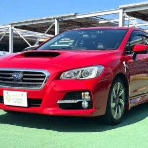 2015 Subaru Levorg red gasoline used car Japan export