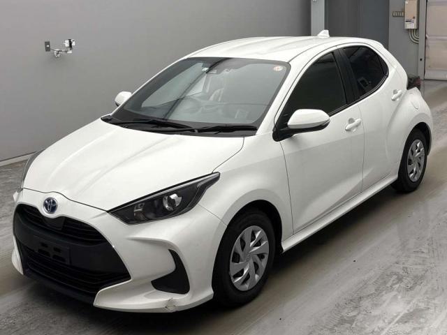 Ref:AUX-24906616 TOYOTA YARIS 2023 1 2023 Toyota Yaris white gasoline used car Japan export