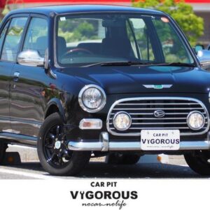 1999 Daihatsu Mira Gino black gasoline used car Japan export