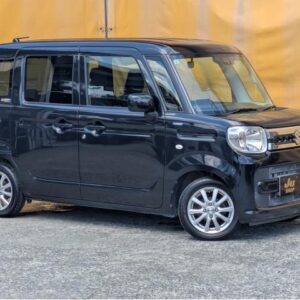2019 Suzuki Spacia black hybrid used car Japan export