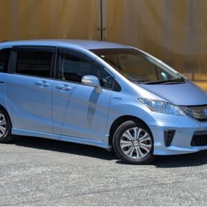 2013 Honda Freed Hybrid blue hybrid used car Japan export