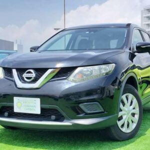 2016 Nissan X-Trail black gasoline used car Japan export