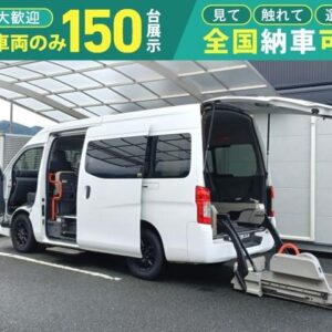 2018 Nissan Nv350Caravan Van white diesel used car Japan export
