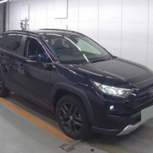 2022 Toyota Rav4 black gasoline used car Japan export