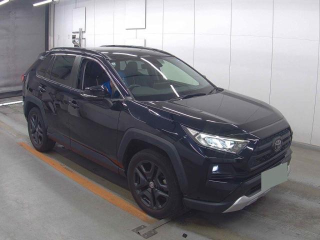 Ref:AUX-24913171 TOYOTA RAV4 2022 1 2022 Toyota Rav4 black gasoline used car Japan export