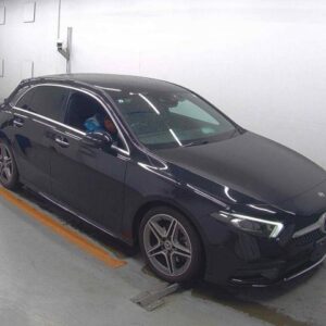 2021 Mercedes Benz A-Class black diesel used car Japan export