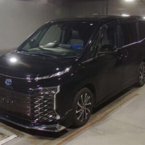 2023 Toyota Voxy black gasoline used car Japan export