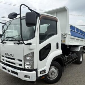 2014 Isuzu Forward white diesel used car Japan export