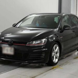 2014 Volkswagen Golf Gti black gasoline used car Japan export