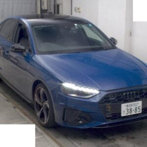 2024 Audi A4 blue gasoline used car Japan export