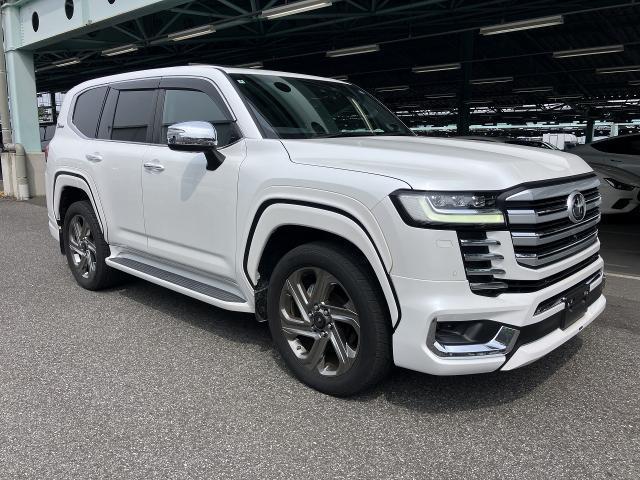 Ref:AUX-24913465 TOYOTA LAND CRUISER 2022 1 2022 Toyota Land Cruiser pearl gasoline used car Japan export