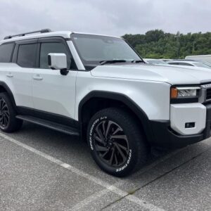 2024 Toyota Land Cruiser 250 pearl gasoline used car Japan export