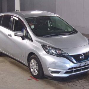 2017 Nissan Note silver gasoline used car Japan export
