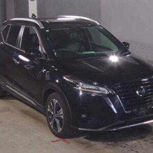 2021 Nissan Kicks black gasoline used car Japan export