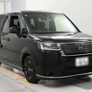 2024 Honda Stepwagon black gasoline used car Japan export