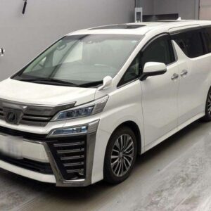 2018 Toyota Vellfire pearl gasoline used car Japan export