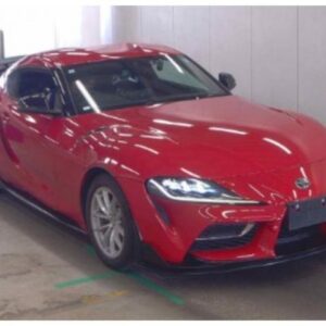2021 Toyota Supra red gasoline used car Japan export