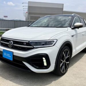 2023 Volkswagen T-Roc white gasoline used car Japan export