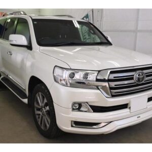 2020 Toyota Land Cruiser pearl gasoline used car Japan export