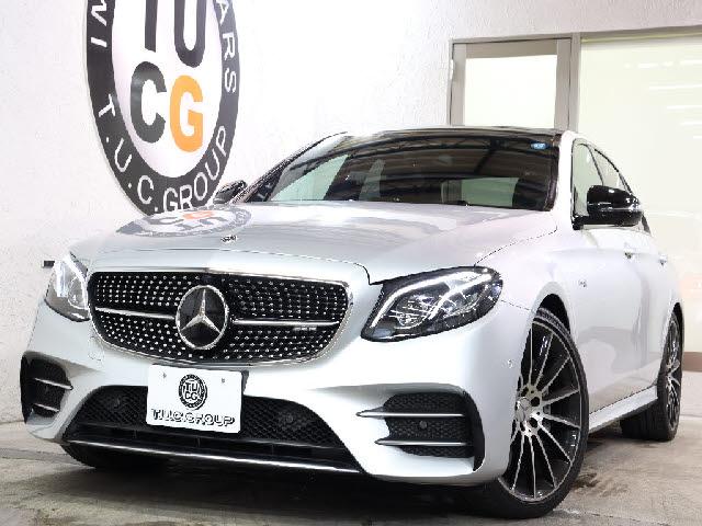 Ref:AUX-24917805 MERCEDES BENZ E-CLASS 2019 1 2019 Mercedes Benz E-Class silver gasoline used car Japan export