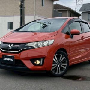 2013 Honda Fit yellow gasoline used car Japan export