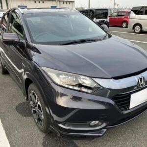 2014 Honda Vezel black gasoline used car Japan export
