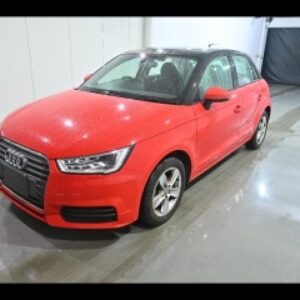 2017 Audi A1 Sportback red gasoline used car Japan export