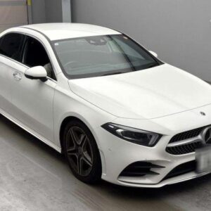 2020 Mercedes Benz A-Class Sedan white diesel used car Japan export