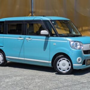 2020 Daihatsu Move Canbus green gasoline used car Japan export