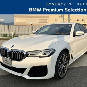 2021 Bmw 5 Series white hybrid used car Japan export