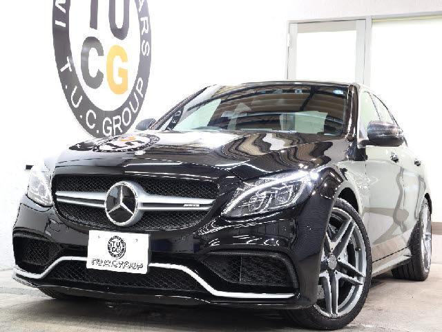 Ref:AUX-24922404 MERCEDES BENZ C-CLASS 2015 1 2015 Mercedes Benz C-Class black gasoline used car Japan export