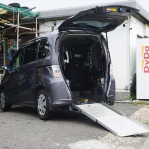 2014 Honda Freed gray gasoline used car Japan export