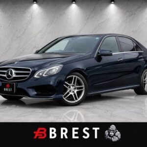 2013 Mercedes Benz E-Class blue gasoline used car Japan export