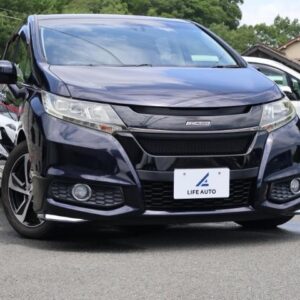 2013 Honda Odyssey black gasoline used car Japan export