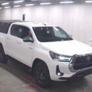 2021 Toyota Hilux white diesel used car Japan export