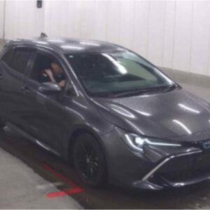 2021 Toyota Corollasport gray gasoline used car Japan export