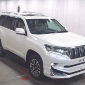 2023 Toyota Land Cruiser Prado pearl gasoline used car Japan export