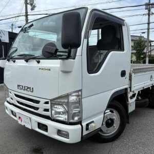 2018 Isuzu Elf Truck white diesel used car Japan export
