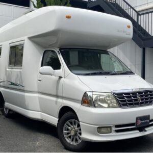 2003 Toyota Grand Hiace white gasoline used car Japan export